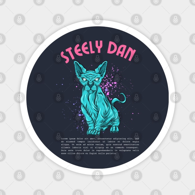 steely dan Magnet by Oks Storee